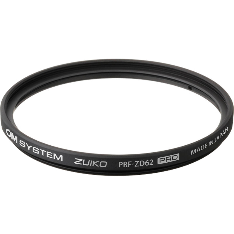 OM SYSTEM PRF-ZD62 Pro Clear Protection Filter (62mm)
