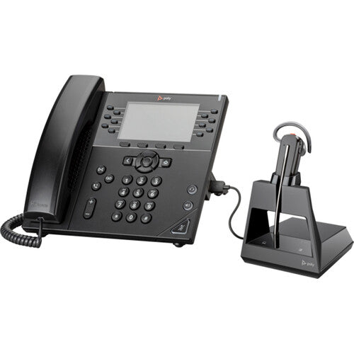 Poly Voyager 4245 Office Wireless Convertible Headset (Microsoft Teams Certified)