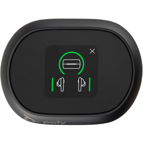 Poly Voyager Free 60+ UC Earbuds (Carbon Black, Microsoft Teams Certified)