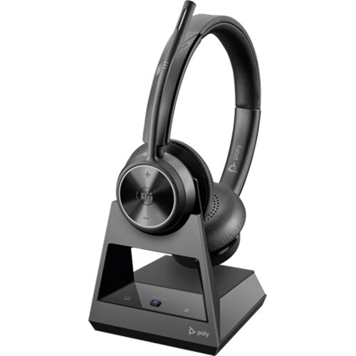 Poly Savi 7320 UC Wireless DECT Stereo Headset (Microsoft Teams Certified)