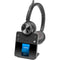 Poly Savi 7420 Office Wireless DECT Stereo Headset (Microsoft Teams Certified)