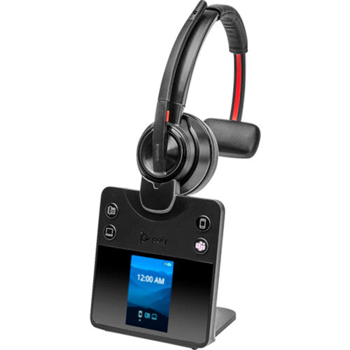 Poly Savi 8410 Office Wireless DECT Mono Headset (Microsoft Teams Certified)