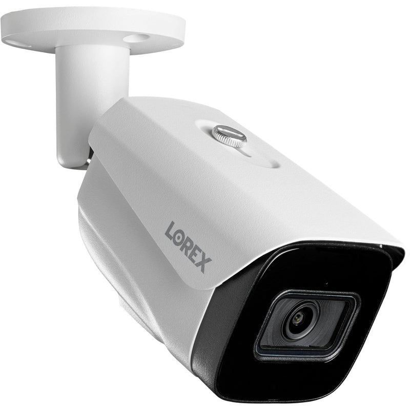 Lorex Pro Series N884A64B 16-Channel 4K UHD NVR with 4TB HDD with Eight LNB9252B Bullet Cameras (White)