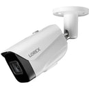 Lorex Pro Series N884A64B 16-Channel 4K UHD NVR with 4TB HDD with Eight LNB9252B Bullet Cameras (White)