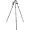 ARTCISE AS80CH Carbon Fiber Tripod with 65mm Bowl, Magic Arm, and Smartphone Holder (Camouflage)