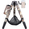 ARTCISE CS90CH Carbon Fiber Tripod with Smartphone Holder (Desert Yellow Camouflage)