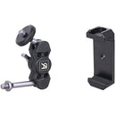 ARTCISE CS90CH Carbon Fiber Tripod with Smartphone Holder (Desert Yellow Camouflage)