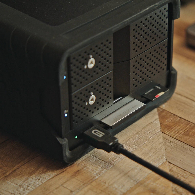 Glyph Technologies Blackbox PRO 48TB 2-Bay Thunderbolt 3 RAID Array with Hub (2 x 24TB)