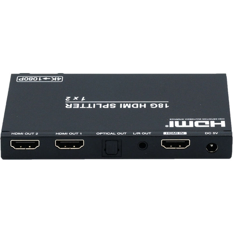 DVDO 4K 1 x 2 HDMI Splitter with Scaler & Audio Extract