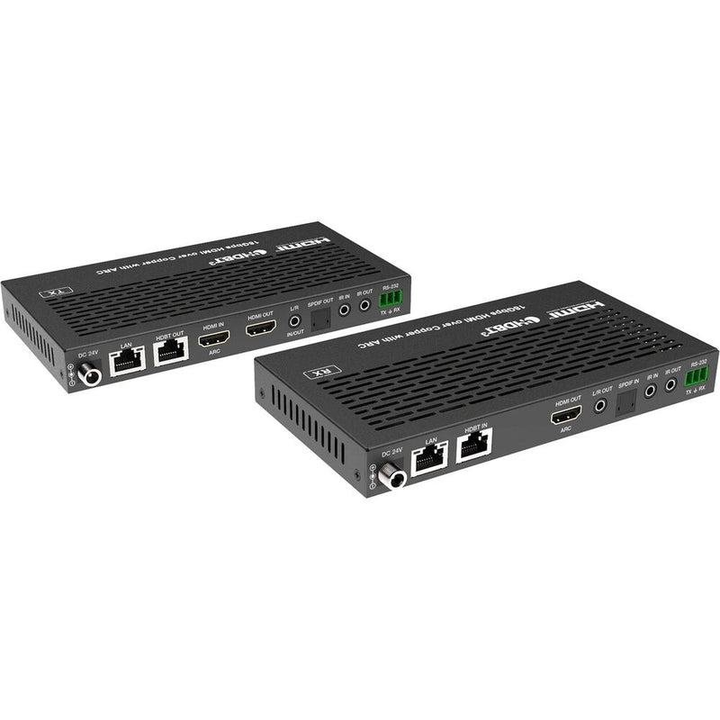 DVDO 4K60 HDMI Extender Over HDBaseT 3.0 with USB & eARC Tx/Rx Set (328' )