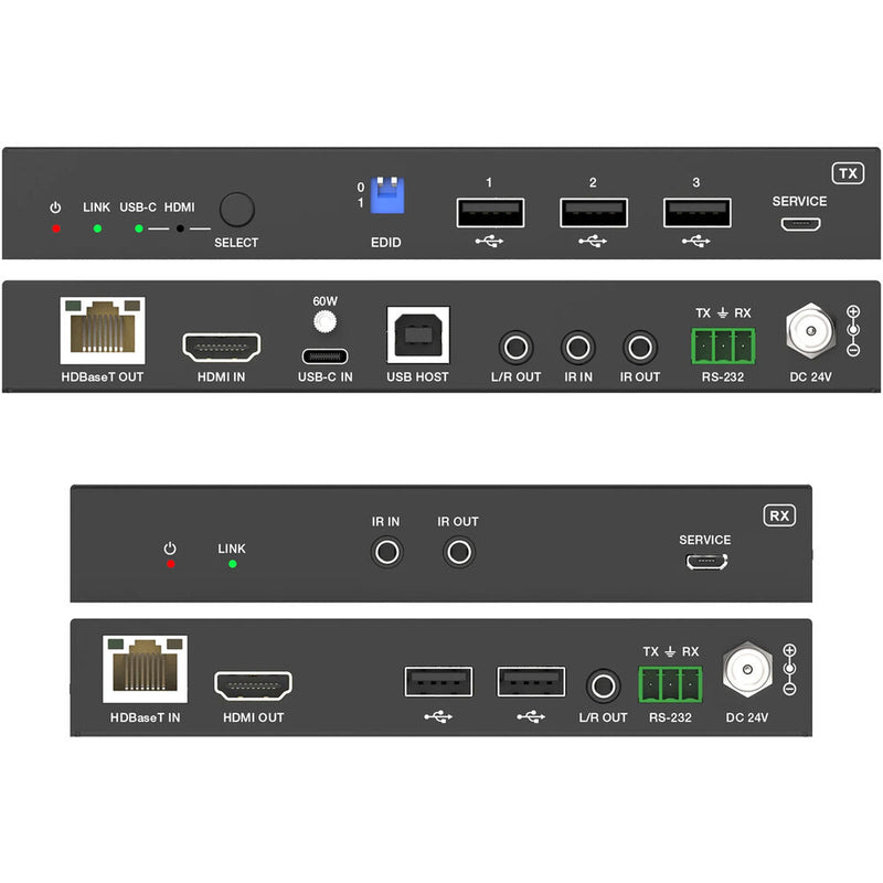 DVDO 4K60 HDMI Extender Over HDBaseT Tx/Rx Set (131')