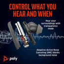 Poly Voyager Free 60 UC Earbuds (Carbon Black)