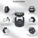 ARTCISE LB44 Low-Profile Ball Head