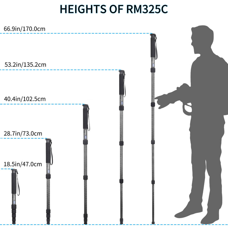 INNOREL RM325C Carbon Fiber Monopod