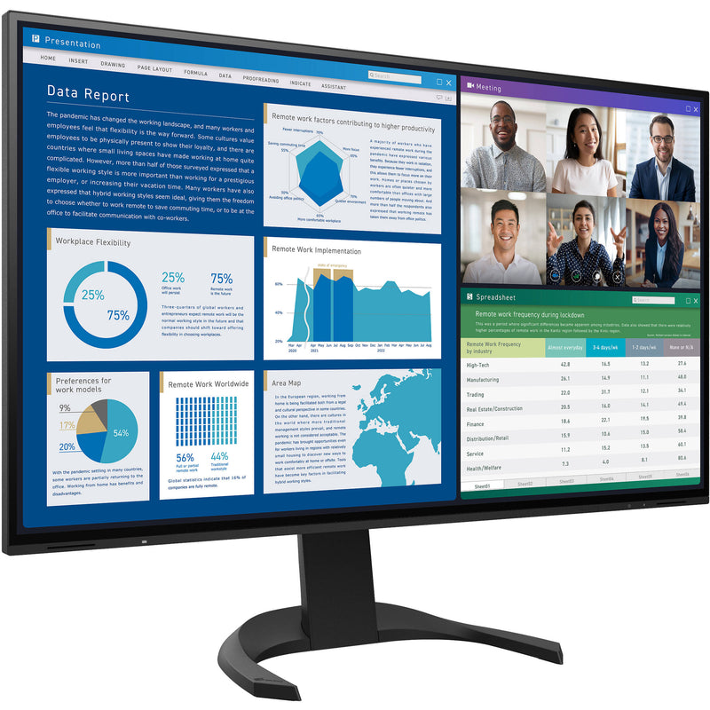 EIZO FlexScan EV3240X 31.5" 4K Monitor (Black)