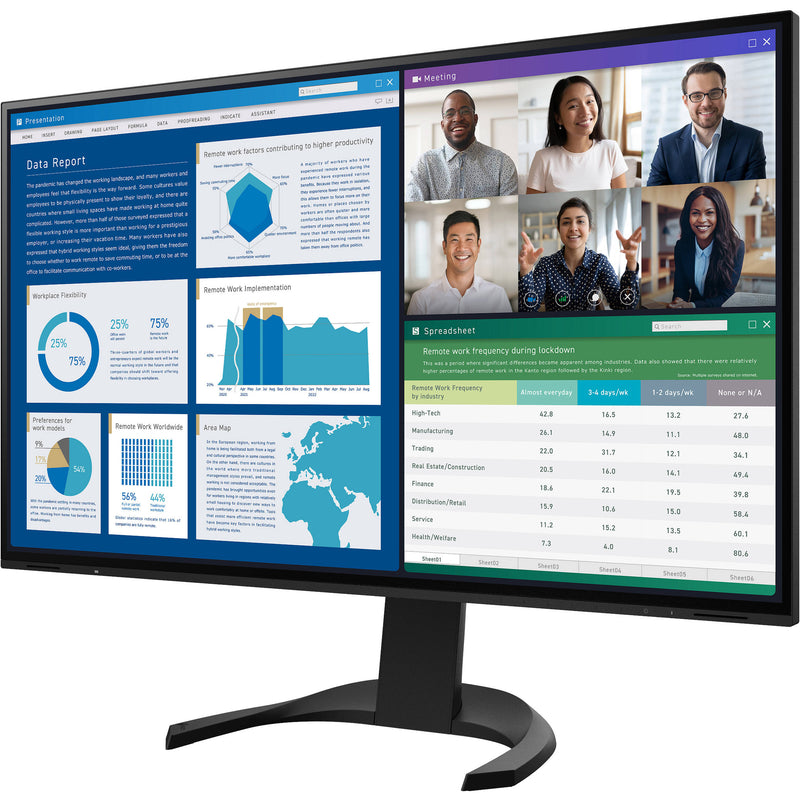 EIZO FlexScan EV3240X 31.5" 4K Monitor (Black)