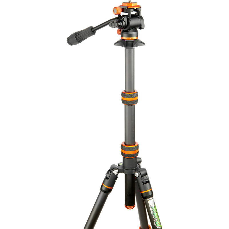 3 Legged Thing Punks 2.0 Brian Video Lava Tripod System (Black with Copper Accents)