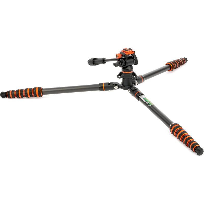 3 Legged Thing Punks 2.0 Brian Video Lava Tripod System (Black with Copper Accents)
