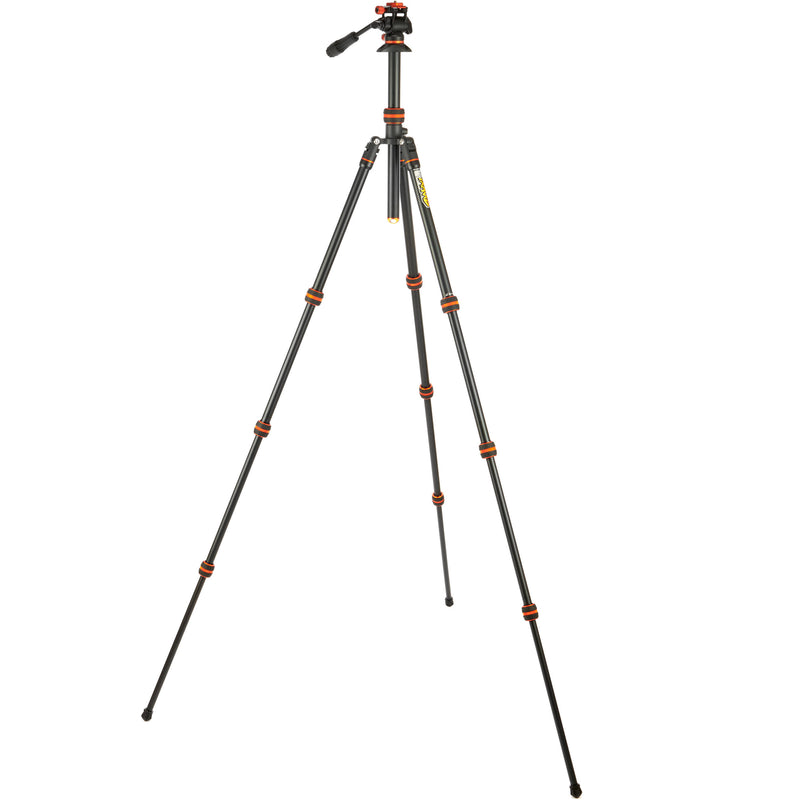 3 Legged Thing Punks 2.0 Travis Video Lava Tripod System (Black with Copper Accents)
