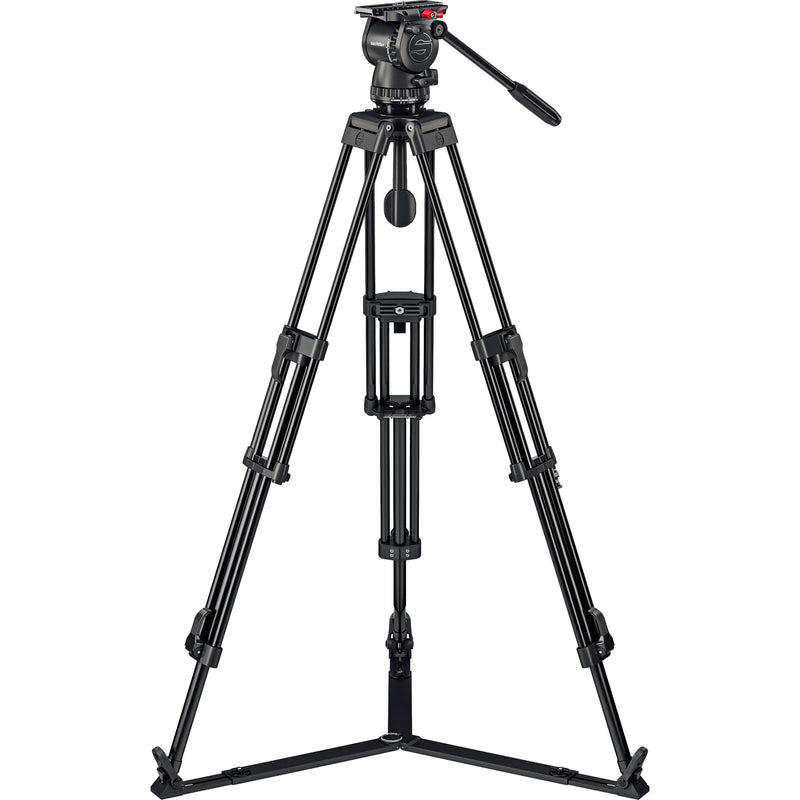 Sachtler ENG 75/2 D HD Aluminum Tripod System with FSB 6 MK II Fluid Head & Ground Spreader