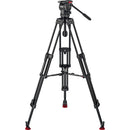 Sachtler ENG 75/2 D HD Aluminum Tripod System with FSB 8 MK II Fluid Head & Mid-Level Spreader