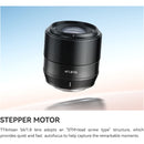 TTArtisan AF 56mm f/1.8 Lens (Sony E, Black)