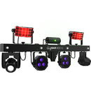 CHAUVET DJ GigBAR Move ILS 5-in-1 Lighting System with Moving Heads, Pars, Derbys, Strobe, and Laser Effects