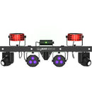 CHAUVET DJ GigBAR Move ILS 5-in-1 Lighting System with Moving Heads, Pars, Derbys, Strobe, and Laser Effects