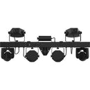 CHAUVET DJ GigBAR Move ILS 5-in-1 Lighting System with Moving Heads, Pars, Derbys, Strobe, and Laser Effects