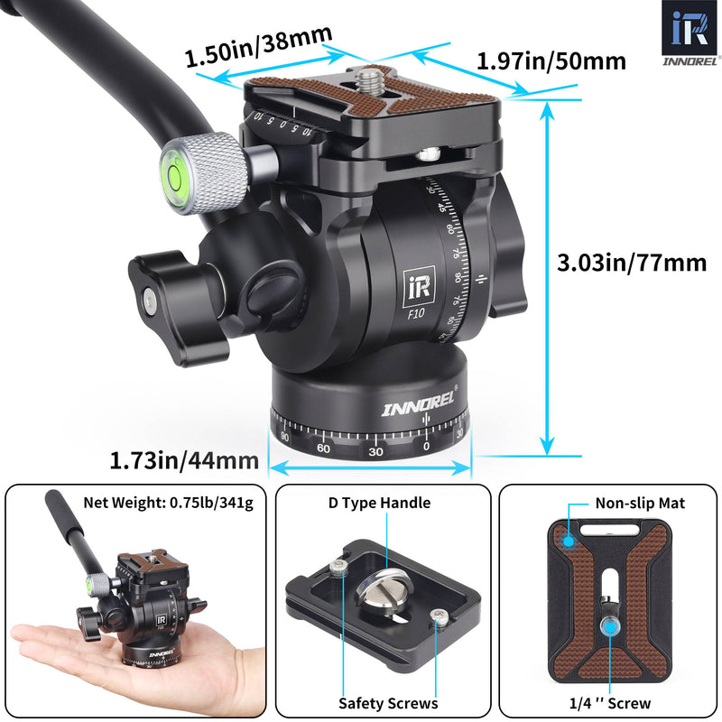 INNOREL F10 Mini Video Fluid Head