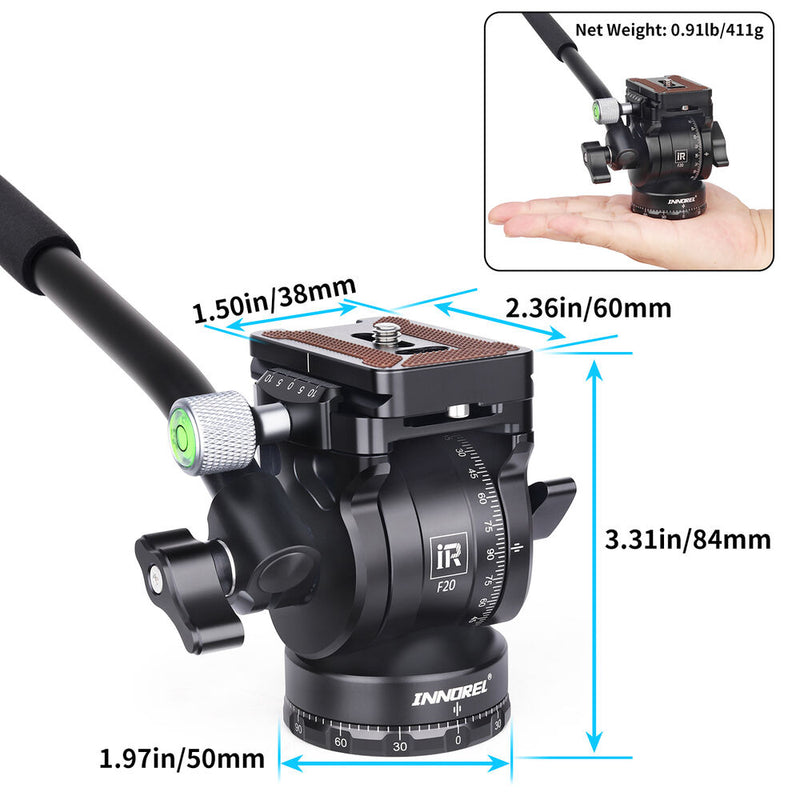 INNOREL F20 Mini Video Fluid Head