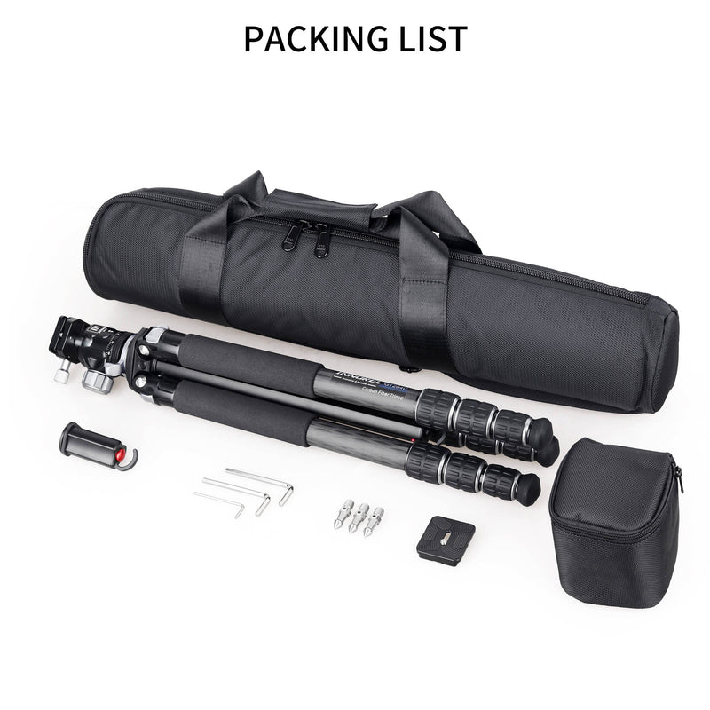 INNOREL GT284C Carbon Fiber Travel Tripod with N36 Ball Head