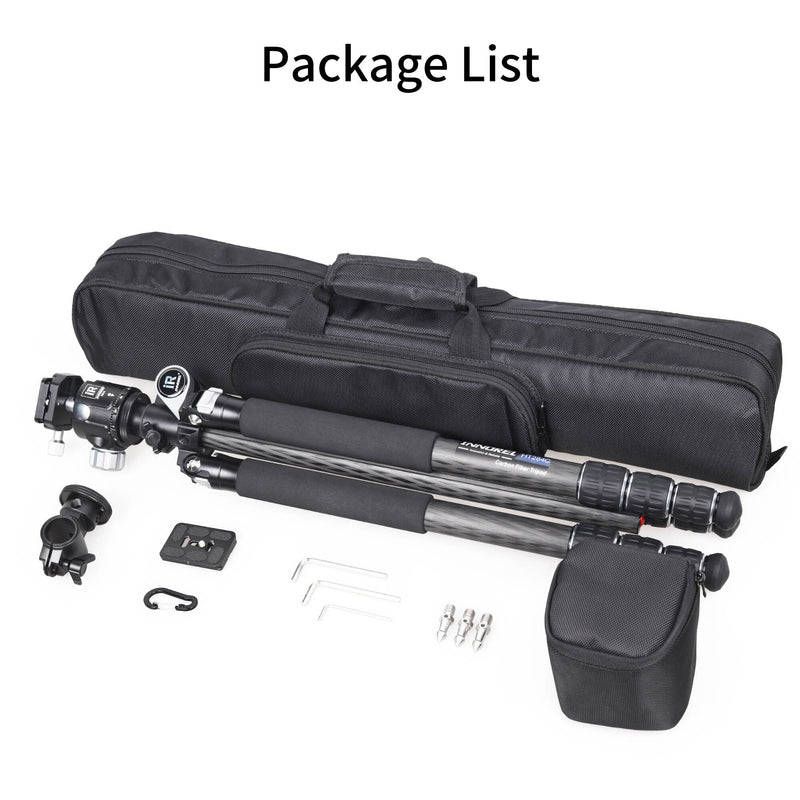 INNOREL HT284C Carbon Fiber Tripod with N44 Low-Profile Ball Head