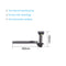 INNOREL LBK250M Manfrotto Standard Telephoto Lens Bracket (9.8")
