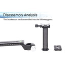INNOREL LBK400A Arca-Type Telephoto Lens Bracket (15.7")