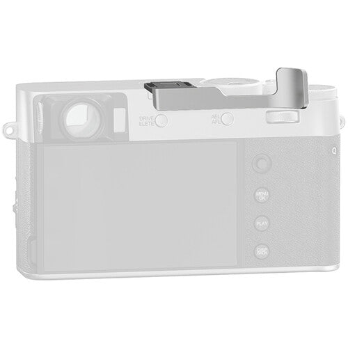 YC Onion Thumb Grip for FUJIFILM X100VI (Silver)