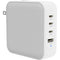 HYPER HyperJuice 100W 4-Port USB GaN Wall Charger (White)