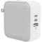 HYPER HyperJuice 70W 3-Port USB GaN Wall Charger (White)