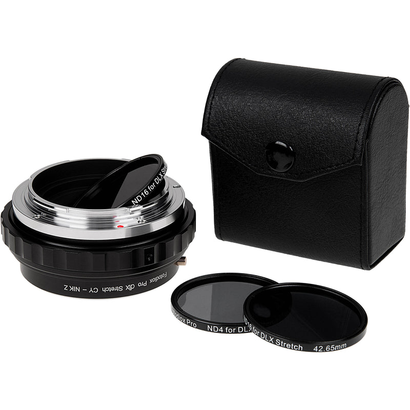 FotodioX DLX Stretch Adapter for Contax/Yashica Lens to Nikon Z-Mount Camera