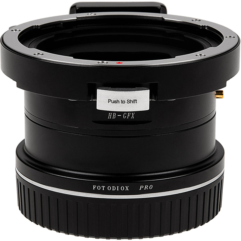 FotodioX Shift Lens Adapter for Hasselblad V Lens to FUJIFILM GFX Cameras