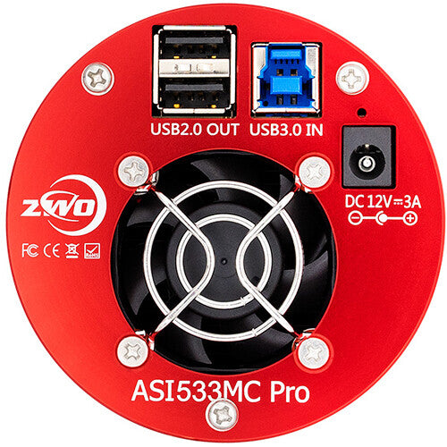 ZWO ASI533MC Pro USB 3.0 Cooled Color Astronomy Camera