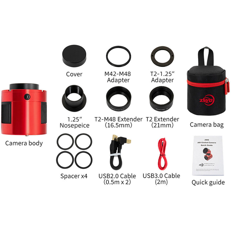 ZWO ASI533MC Pro USB 3.0 Cooled Color Astronomy Camera