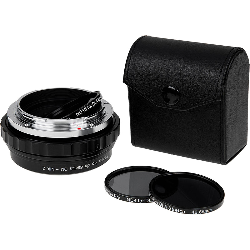 FotodioX DLX Stretch Adapter for Olympus OM Lens to Nikon Z-Mount Camera