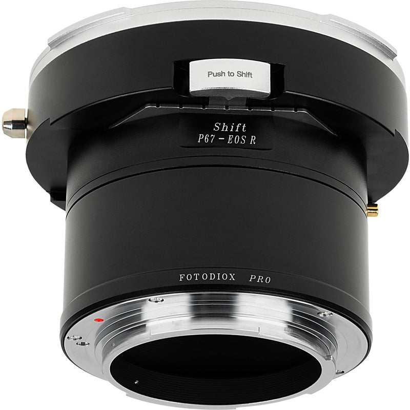 FotodioX Shift Lens Adapter for Pentax 6x7 Lens to Canon RF Cameras
