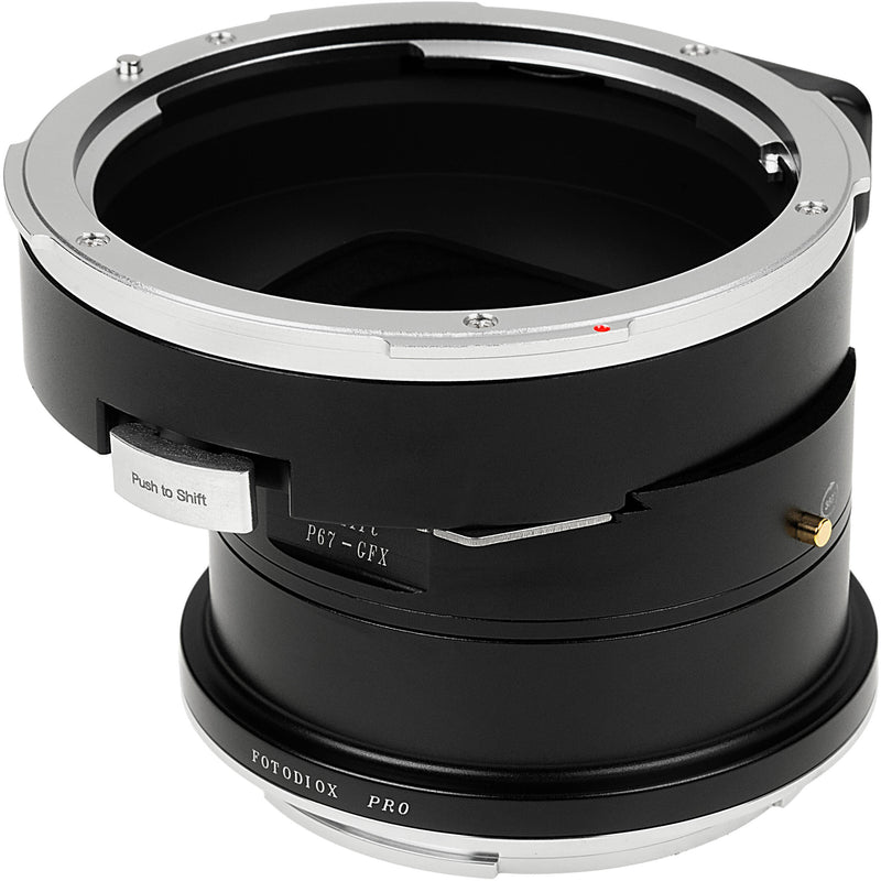FotodioX Pro Shift Adapter for Pentax 6x7 Lens to FUJIFILM GFX Cameras