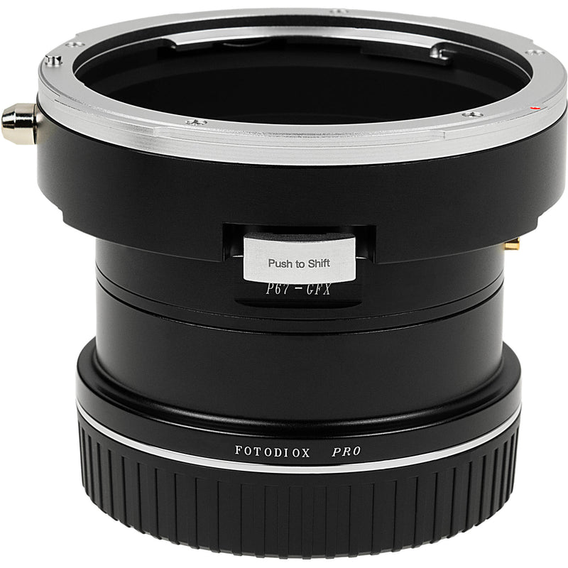FotodioX Pro Shift Adapter for Pentax 6x7 Lens to FUJIFILM GFX Cameras