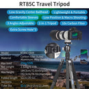 INNOREL RT85C+N44 Carbon Fiber Tripod with Ball Head (Black)