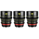 Meike Full-Frame Prime Cine 3-Lens Kit with Hard-Shell Case (ARRI PL)