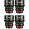 Meike Full-Frame Prime Cine 4-Lens Kit with Hard-Shell Case (Sony E)