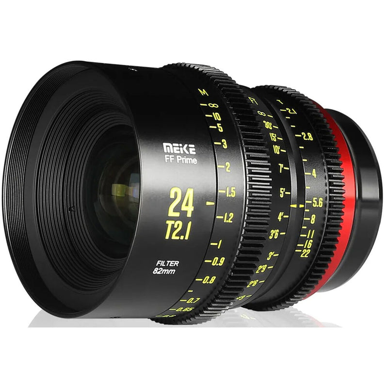 Meike Full-Frame Prime Cine 4-Lens Kit with Hard-Shell Case (L Mount)
